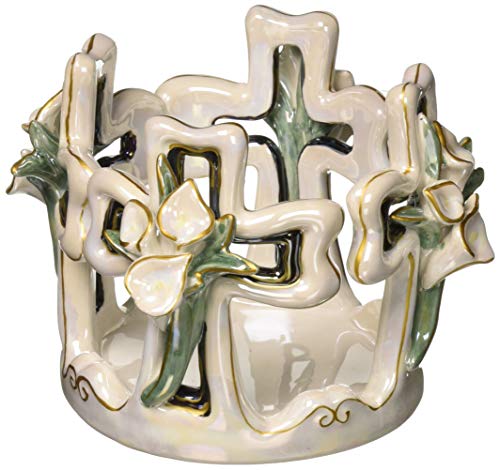 ATD® 41204 Einmachglas Calla Lily Flower Holy Cross 16,5 cm