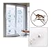 Produktbild SUNMUCH Insekt Moskito DIY Netz Fliegen Sie Schirm Fenster Netz Netz mit klebrigem Klebeband,130*150cm