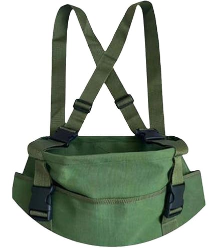 Belupai Ernteschürze Mit Pflücktasche - Praktische Gartenschürze Für Obst, Gemüse & Beeren