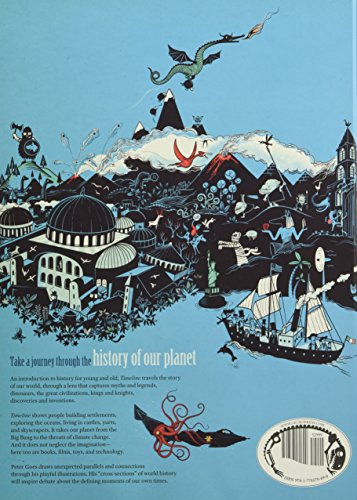 Book's Cover of Timeline: A Visual History of Our World