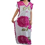 Indiatrendzs Women's Nighty Hosiery Nightwear Free Size