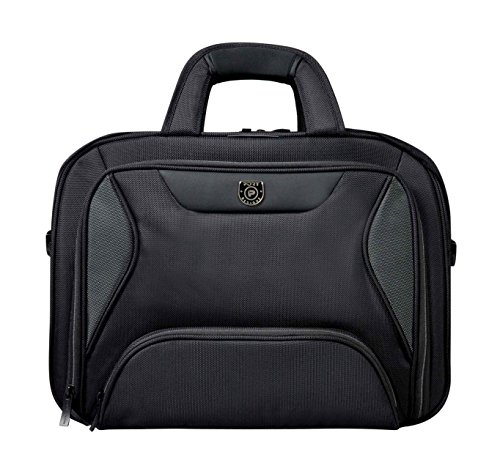 Port Designs Manhattan Toploading Laptoptasche mit Tragegurt für Laptop mit 10, 13,3 Zoll), Schwarz