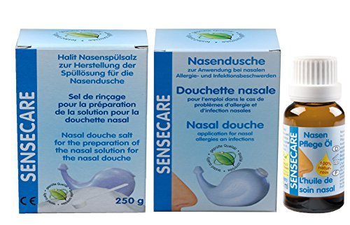 Nasal Douche + Nasal Rinse Salt + Nose Nursing Oil