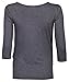 Happy Mama Woman's Maternity Halloween Baby Skeleton Ribs Print T-shirt Top 615p (Grey Melange, UK 14/16)