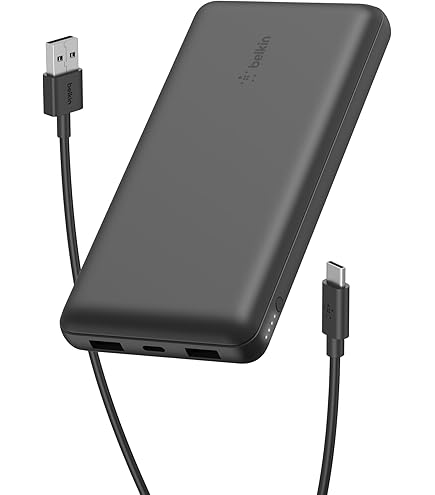 Powerbank Baseus QPow3 45W – 20 000 MAh Avec 2 Câbles USB-C Intégrés – Charge Rapide Pour IPhone, Samsung, IPad
