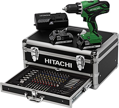 Preisvergleich Produktbild Akkubohrschrauber Power Box Set Ds18Djl, 100-Teiliges Zubehör