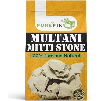 その他 加工食品 multani mitti stone 2 kg clay rahnay 2 KG Organic Multani Mitti Stone For Eating Purpose