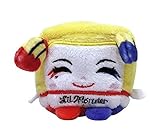 The greatest DC supervillains are now super cute with a new collection of Suicide Squad Kawaii Cubes! Measuring 2.5 x 2.5 inches, this cube-shaped plush figure features a child-like, kawaii-style. This Suicide Squad Kawaii Cube depicts the Joker's main squeeze, Harley Quinn! Officially licensed. Collect them all!