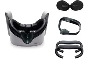 VR Cover Facial Interface & Foam Replacement Set for Meta/Oculus Quest 2 (Standard Edition)