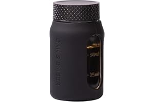 Flygflaska 100 ml fickplunta i glas för whisky