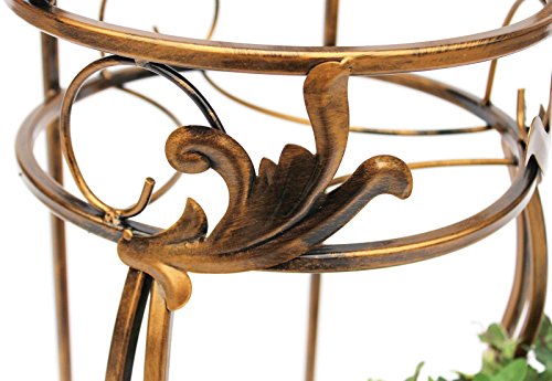 Stuhl Blumenhocker 10-1105 Blumenständer 77 cm Pflanzsäule Pflanzständer Hocker - 3