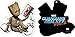 Produktbild Guardians Of The Galaxy, BABY GROOT WITH CASSETTE, Officially Licensed - Air Freshener