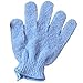 Pair of Exfoliating Body Gloves (Blue)