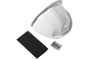 Nbbwwu Copertura protettiva per telecamera di sicurezza, Copertura per telecamera esterna,Tetto protettivo per telecamere di sicurezza esterne - Copertura per telecamera parasole antipioggia,