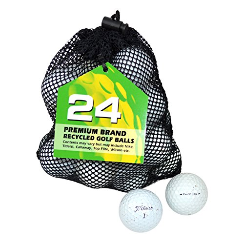 TITLEIST Pro V1 Lake - Bolas de Golf reciclada, Color Blanco
