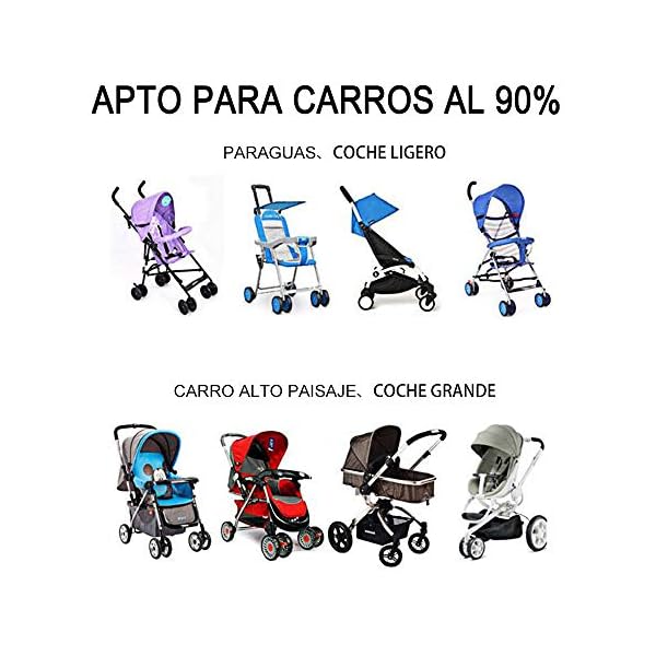 Bebe Mosquiteras Carritos Y Sillas De Paseo Blanco Bebe Mosquitera Red Antiinsectos Universal Mosquitera Para Cochecito Cuna Capazo Y Ganchos Carrito Bebe Vooa