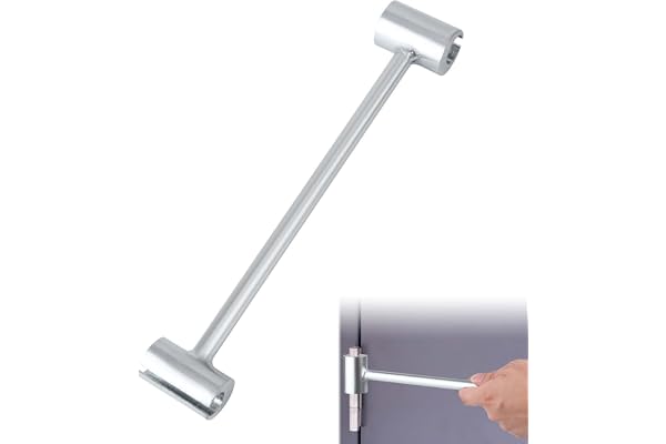 Gosknor Clé à molette de réglage de l'écart des charnières 1,4 à 1,9 cm, outil pratique pour porte de sécurité salle blanche