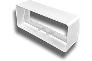 K-TECH-PRO Système de raccordement pour conduit de ventilation - Système de ventilation 150 (220 x 90)