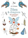 Image de Fées et dragons: 60 coloriages anti-stress