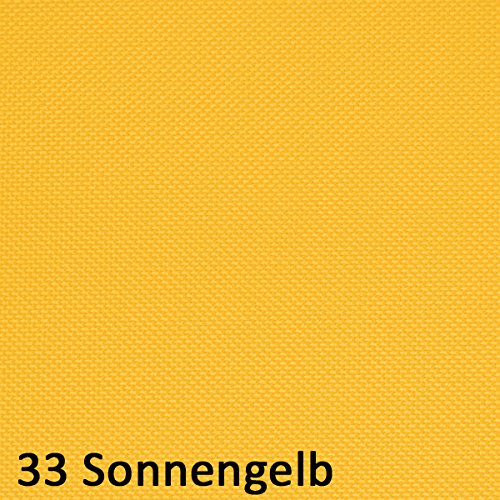 OXFORD 600D Farbe 33| GELB Sonnengelb Polyester Stoff 1 lfm OUTDOOR wasserdicht extrem reissfest robust PVC Meterware Segeltuch Abdeckplane Zelt Rucksack Tasche - 3