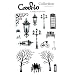 Produktbild Card-io Vintage Weihnachten Clear Stamp Set, transparent