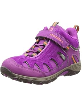 Merrell Light Tech Hike Mid Ac Waterproof, Mädchen Lauflernschuhe