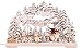 Produktbild 3D Schwibbogen - Schneemannparadies mit Raureif - 43x30x7cm - Original Erzgebirge Schwibbögen - RATAGS
