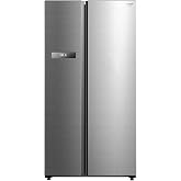 Cecotec Bolero CoolMarket SBS 592 Stainless Steel 2-Door Refrigerator, 592 Liters, 177.5 cm High and 91 cm Wide, Low Consumpt