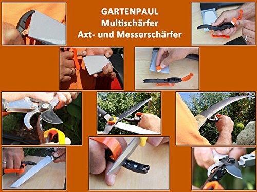 Gartenpaul Schärfer Hartmetall Multischärfer Axt-& Messerschärfer - 2