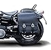 Produktbild Buffalo Bag Satteltasche "Aspen" 25 Liter - für die linke Seite mit Stoßdämpferaufnahme - passend für HD Dyna Street Bob & Dyna Glide Lowrider (1991-)