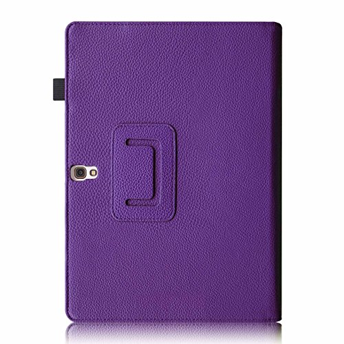 Fintie Samsung Galaxy Tab S 10.5 Hülle Case – Slim Fit Folio Kunstleder Schutzhülle Cover Tasche mit Ständerfunktion für Samsung Galaxy Tab S T800 T805 (10,5 Zoll) Tablet (mit Auto Schlaf / Wach Funktion), Violett - 3