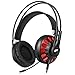 Produktbild 1byone Over-Ear Gaming Headset mit USB und 7.1 Virtuellem Raumklang, 50mm Antriebsspulen, In-Line Mikrofon Fernbedienung, Schwarz