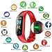 Produktbild PAWACA Fitness Armband mit Pulsmesser, Wasserdicht IP68 Fitness Tracker 0,96 Zoll Farbbildschirm Aktivitätstracker Fitness Uhr Smartwatch,Schrittzähler Uhr für Damen Herren