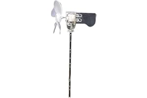 RANRAO Smallest Wind Turbines Generator, LED Teaching Tools Sample Template Model Hot Ultra-small Wind Turbine LED Windmill