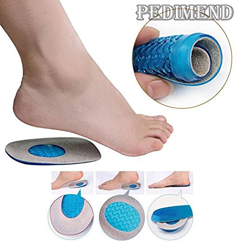 Pedimend Gel Heel Cups 2pairs 4pcs Shoe Inserts For Heel
