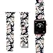 Produktbild Altsommer Multi Muster Uhrenarmband für Apple Smart Watch Serie 1/2/3 38mm Blumen Muster Bunter Silikon Uhrenarmband Sportarmband Armband für Damen Herren (F)