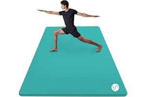 RYTMAT Tappetino Palestra Spesso 190×90×1,5cm NBR Tappetino Fitness Antiscivolo Tappetino Yoga Esercizi Addominali Ginnastica con Borsa Yoga