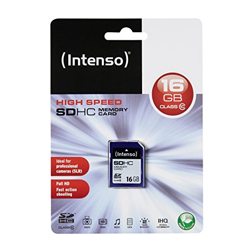 Intenso SDHC 16GB Class 10 Speicherkarte blau - 2