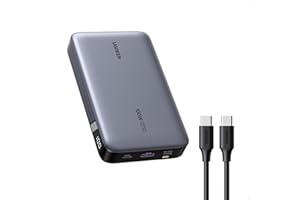 UGREEN Nexode Power Bank 100W 20000mAh, Cargador Portátil con 3 Puertos, Batería Externa Carga Rápida con Pantalla, Compatible con MacBook iPad, iPhone 17 Pro MAX Air 16 Plus Pro MAX, Galaxy S25