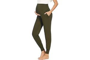 Shen&Qege Freizeithose für Schwangere, Umstandsleggings Schwangerschaft Hosen Bequeme