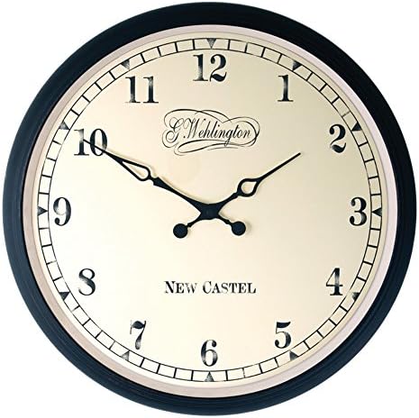 NeXtime wall clock "AALTJE" round, retro-design, ø 25 cm