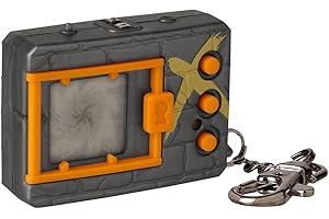 BANDAI NAMCO ENTERTAINMENT Bandai Namco - Digmon X Device Virtual Pet Monster - Grigio metallizzato e oro