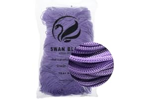 FILATI ITALIANI cordini swan black, 500g e assortimento accessori per borse (lilla)