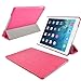 Produktbild JAMMYLIZARD | Luxuriöse Hülle für [ iPad Air 5. Generation ] Ultra Slim Smart Cover aus Leder mit Schaltfunktion, PINK