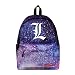 Produktbild Siawasey Japanische Anime Cosplay Luminous Rucksack/Daypack/Schulranzen Schultertasche Schultasche Death Note