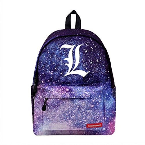 Preisvergleich Produktbild Siawasey Japanische Anime Cosplay Luminous Rucksack / Daypack / Schulranzen Schultertasche Schultasche Death Note