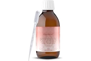 DIOXNATUR® Solución de orotato de litio 250 ml - 0,5 mg de litio por ml - 500 ppm - Orotato de litio de 99% de pureza - Litio líquido en gotas - Incluye pipeta
