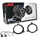 Produktbild LSP-Set: JVC CS-J1720X Lautsprecher 300W + Fiat Panda 169 Lautsprecherringe 165mm Türe Heck + Adapter
