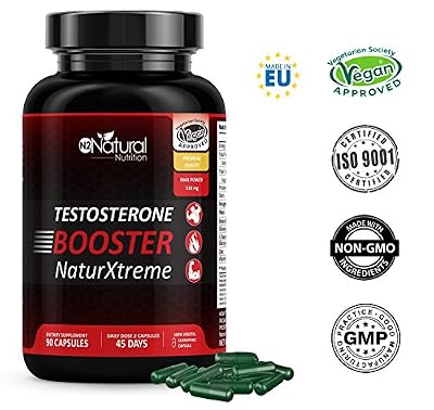 N2 Natural Nutrition TESTOSTÉRONE Homme et Femme Naturel Booster Augmente le Taux de Testostérone Fenugrec Maca Ginseng L-Taurine Zinc B6 Poivre Brocoli Boosteur Sexuel et Musculation Réduit la Fatigue 90 Capsules Végétales Certifié VÉGAN Fabriqué…