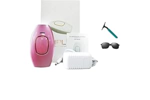 CZIRAN 5minskin At-Home Laser Haarentfernung Handgerät, 5minskin Laser Haarentfernung, Licht Haarentfernung Geräte, Laser Haarentfernung Geräte für Frauen Männer (Rosa)